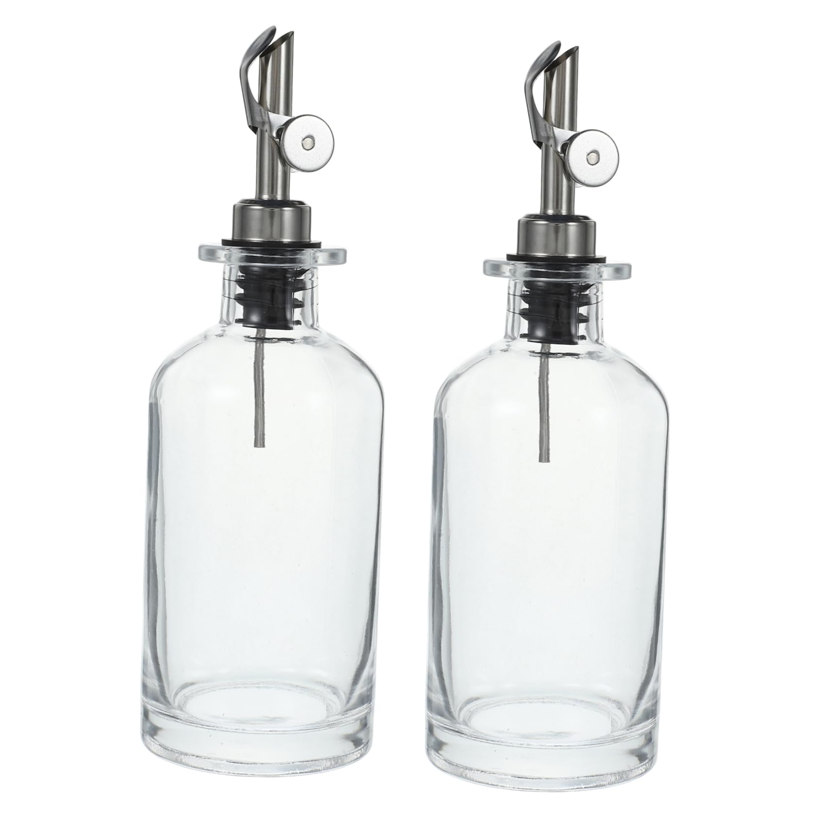 2 Stück Essigspender aus Glas mit 350ml für Öl und Soße