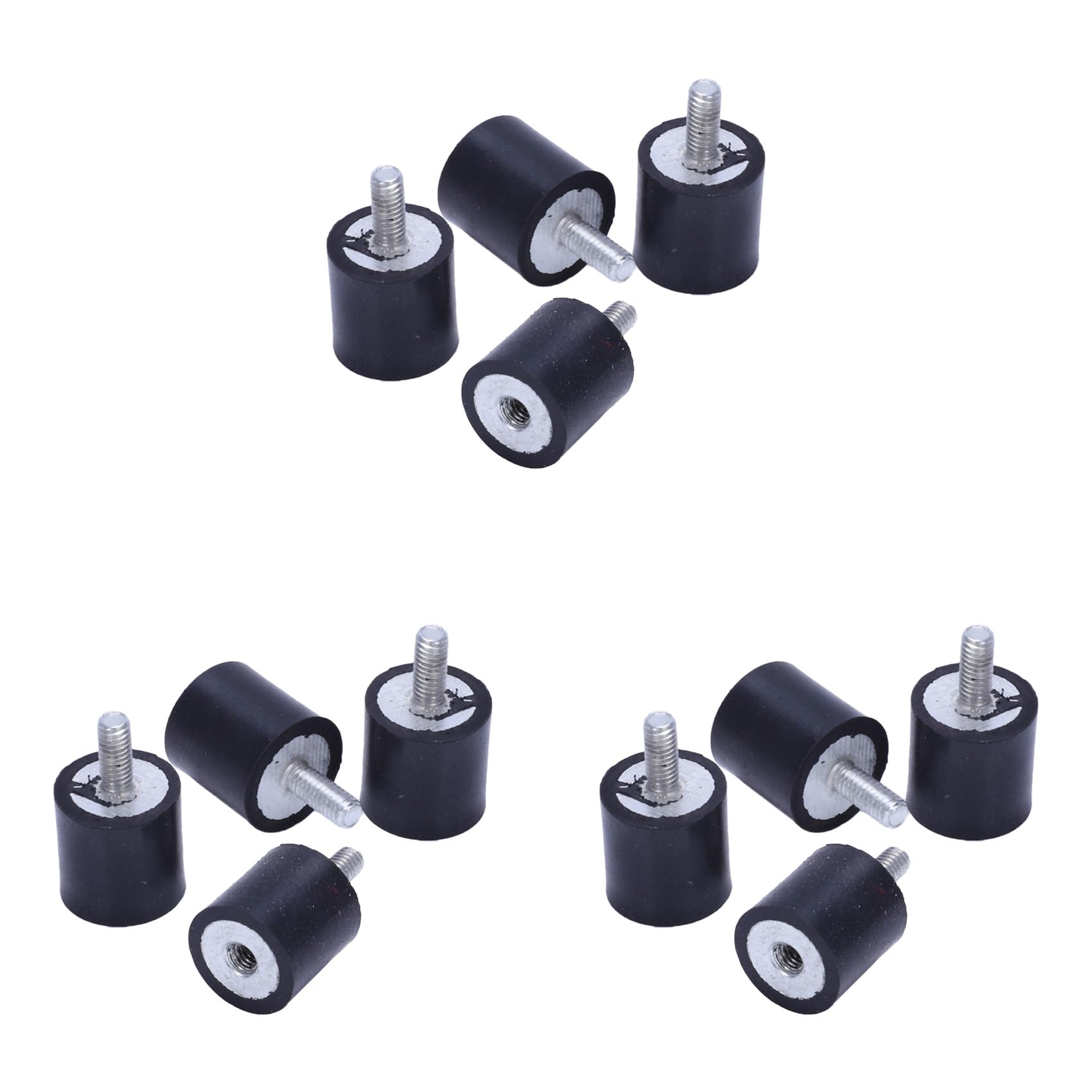Jnchdghwa 12Pcs Anti Vibration Rubber Buffer Insulator Attachment 15mmx15mm