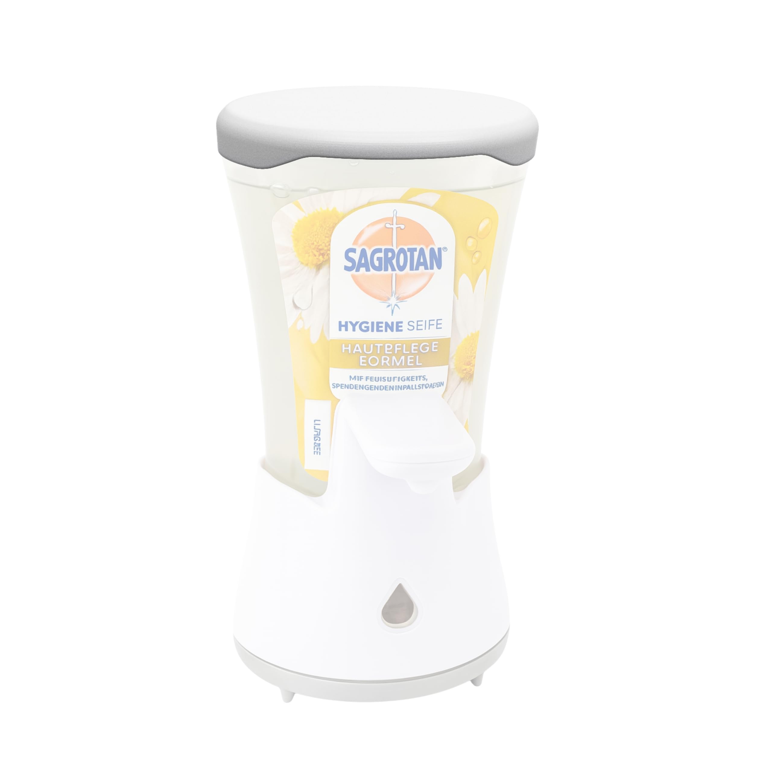 Sintrix Fab Replacement Lid - Compatible with Sagrotan No Touch Soap Dispenser White - Refill Cap - Hygienic Cover & Secure Closure