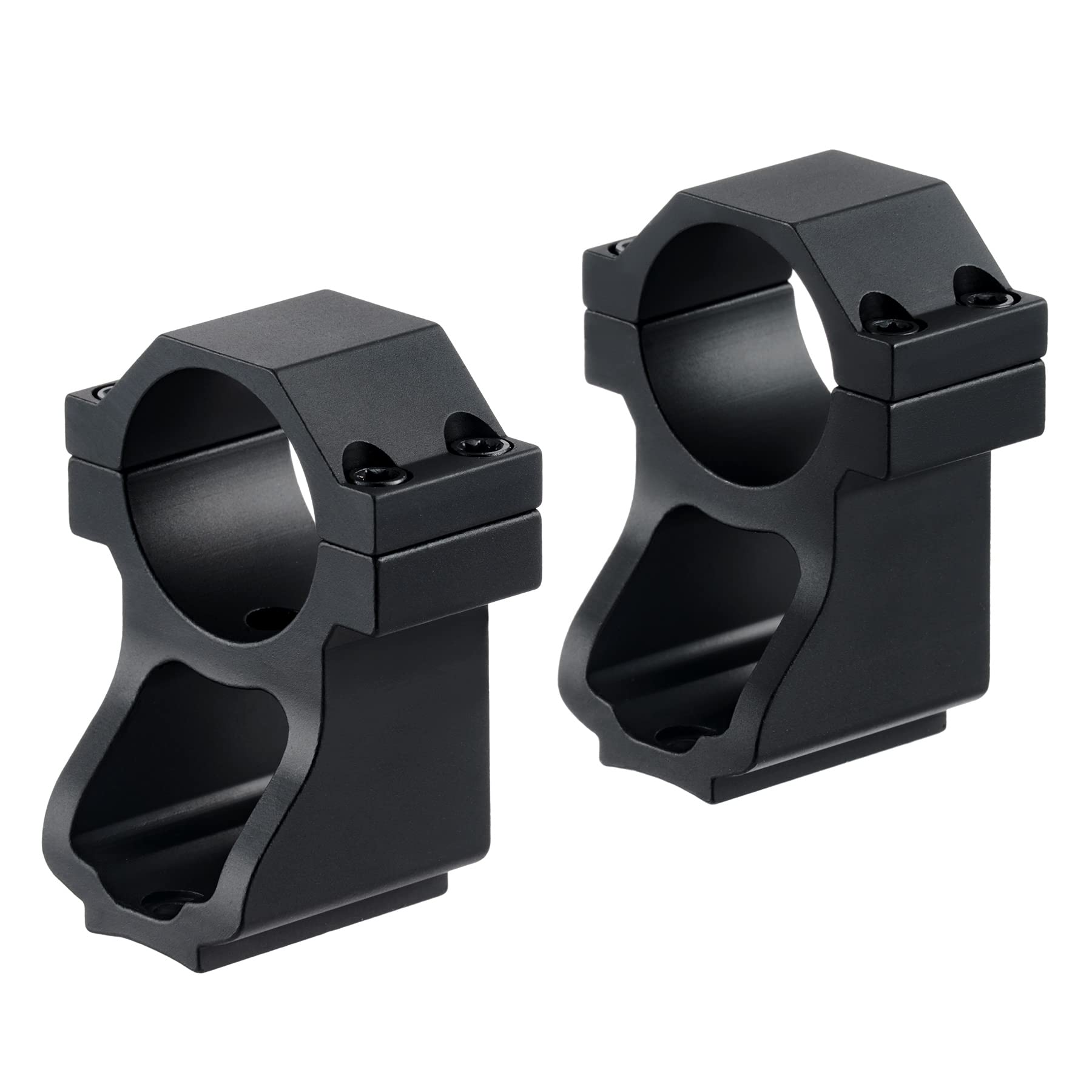 Buy HIRAM Rings with SeeThrough Bases 2 Pack, 1 Inch s for Ruger 10/22