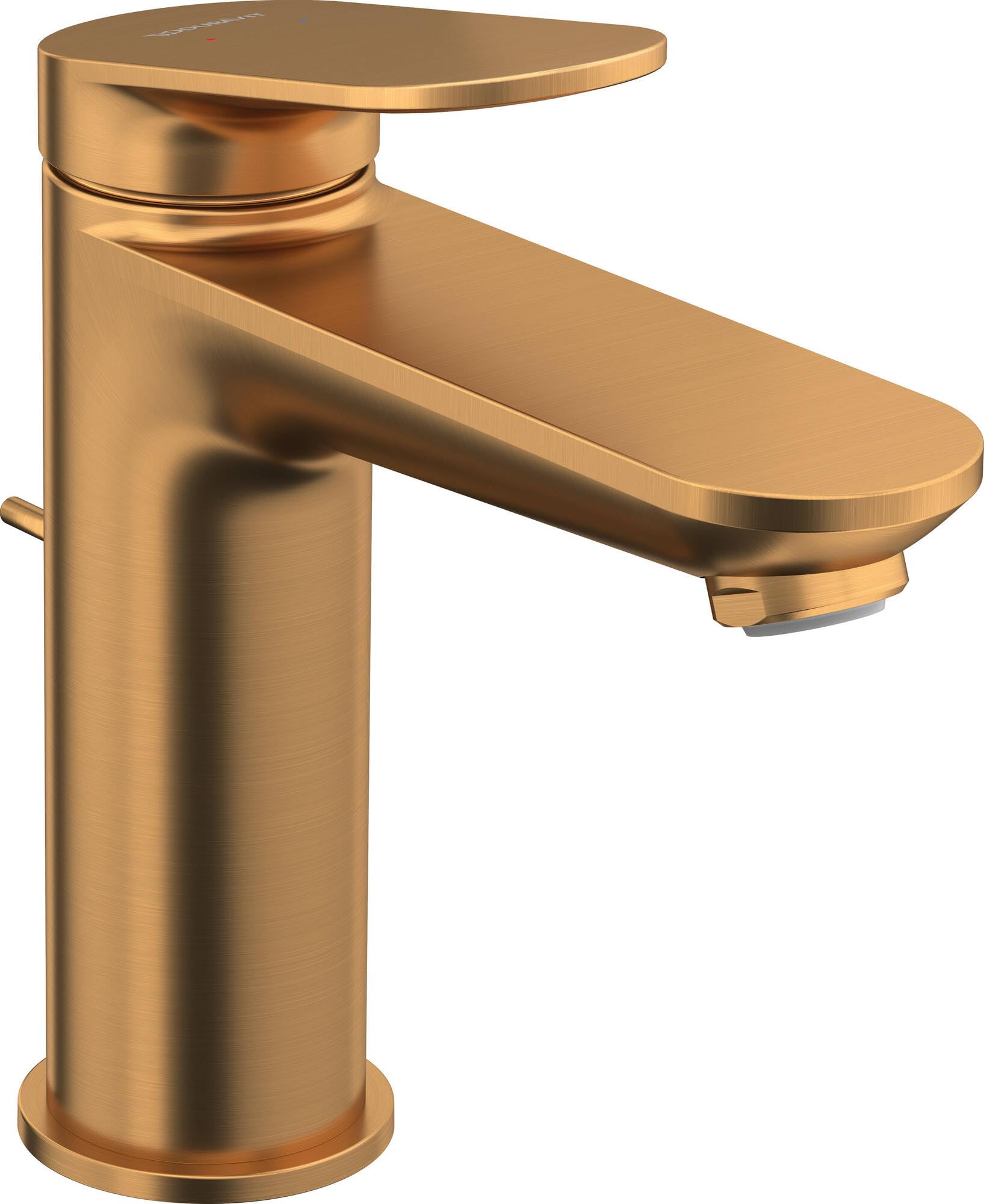 Duravit WA1020001004 Wave bateria umywalkowa, brąz szczotkowany
