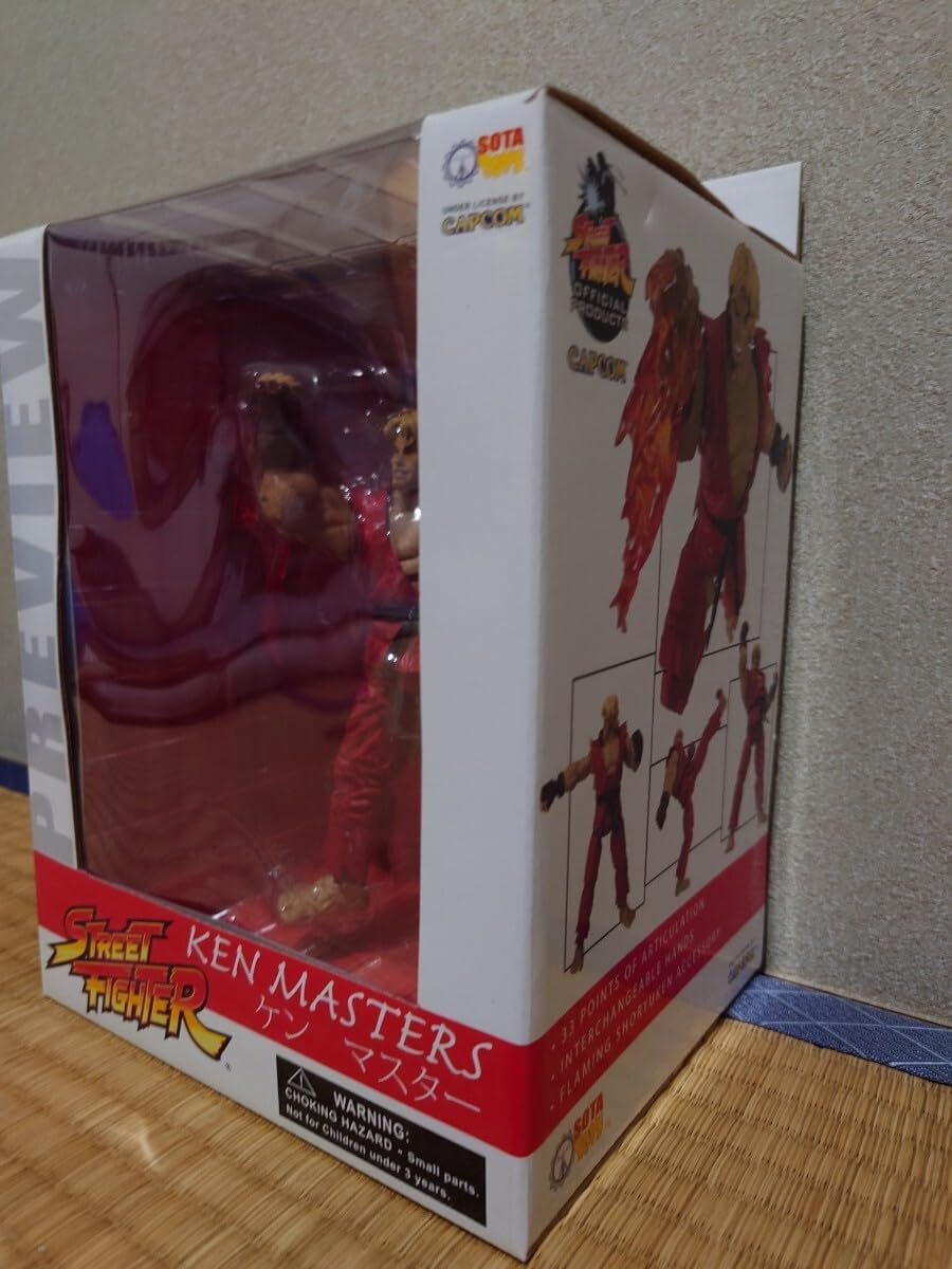 ソタトイズ ケン アクションフィギュア ストリートファイター SOTA
