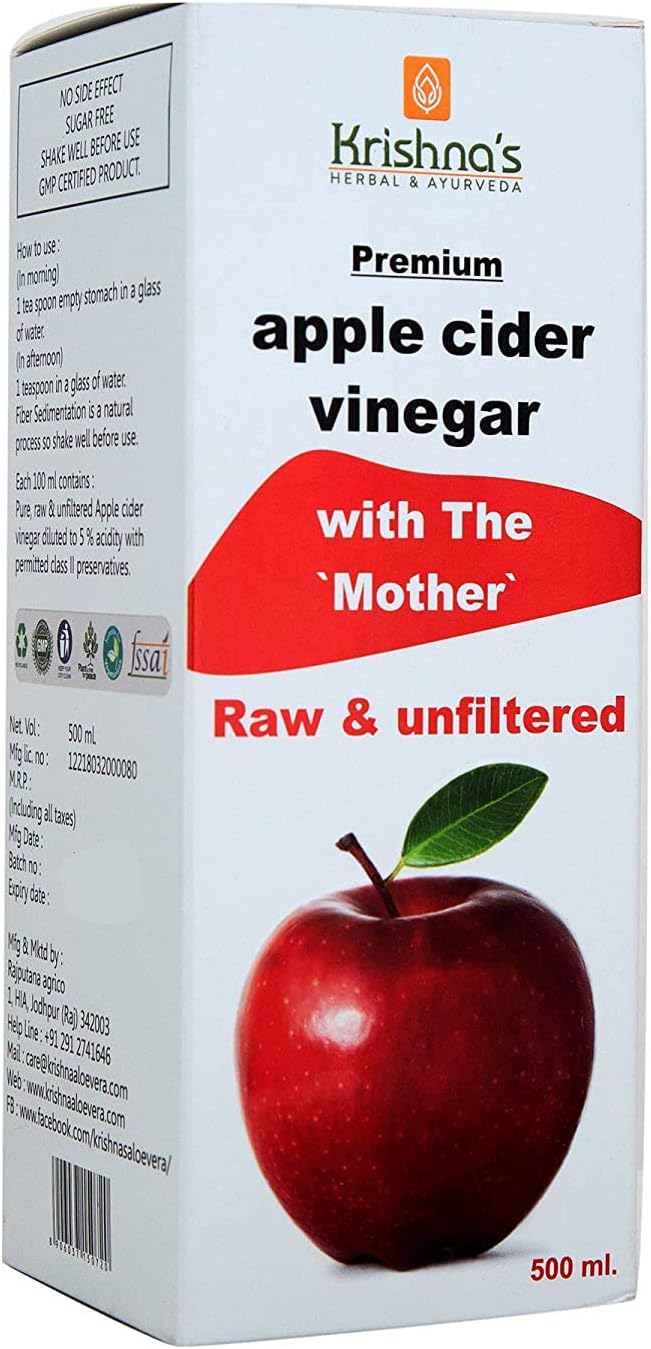 Bellentines Krishna's Herbal & Ayurveda Apple Cider Vinegar - 500 ml