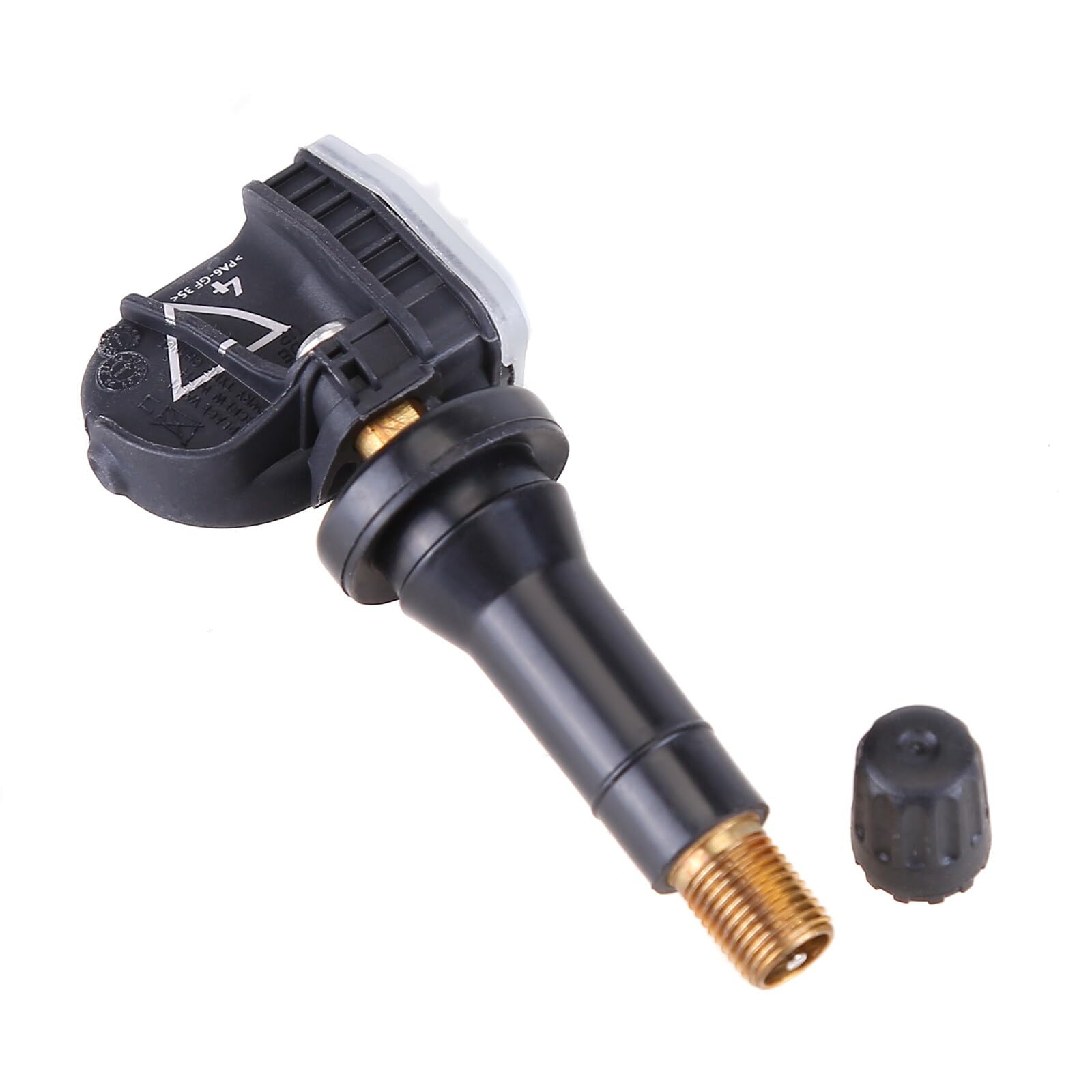 BYNYXI 4PCS RDKS TPMS Capteur de Pression des pneus 2036804 pour Ford S-Max Edge Fiesta Mondeo Mustang 2318453 5291383 Système de contrôle de la Pression des pneus Valve métallique Capteur TPMS