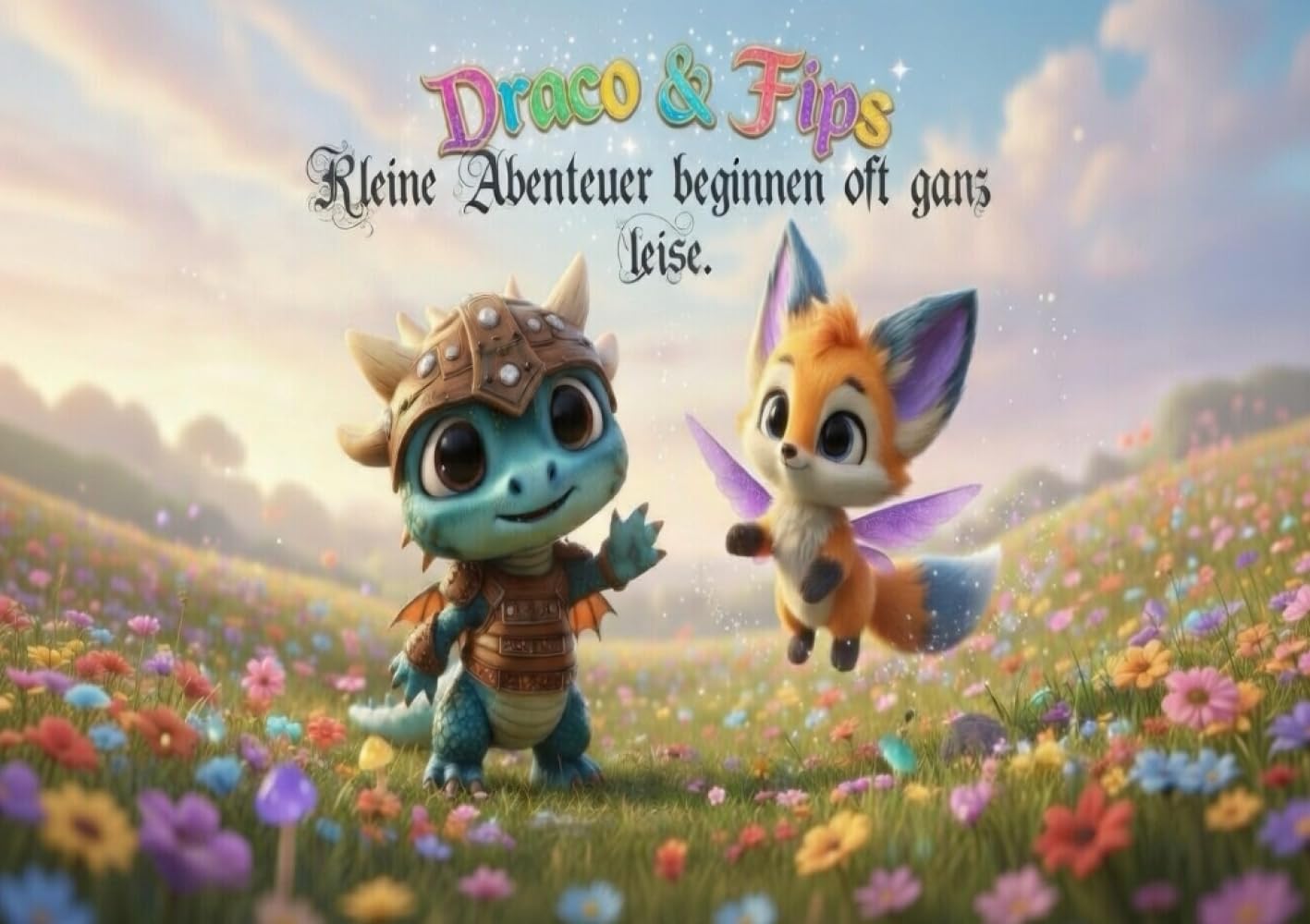 Draco & Fips und die glitzernde Spur: Eine magische Gutenachtgeschichte für Kinder von 3–6 Jahren (Draco & Fips – Magische Gutenachtgeschichten)