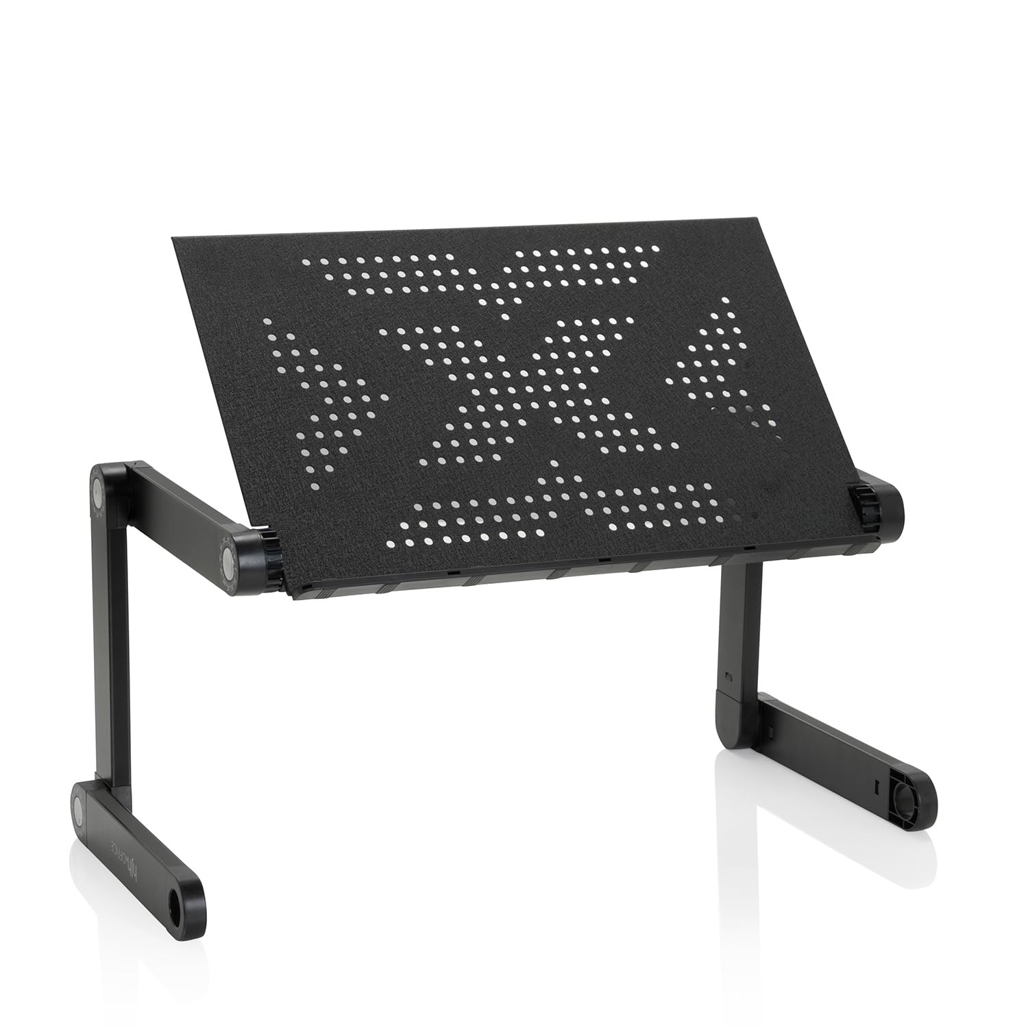 hjh OFFICE 802117 VM-SA II - Supporto per laptop in alluminio pieghevole a 360°