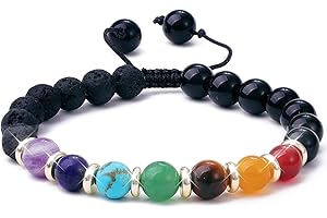 Spiritual Healing Anxiety Relief Essential Oils Beaded Bracelets & Chakra Jewelry for...