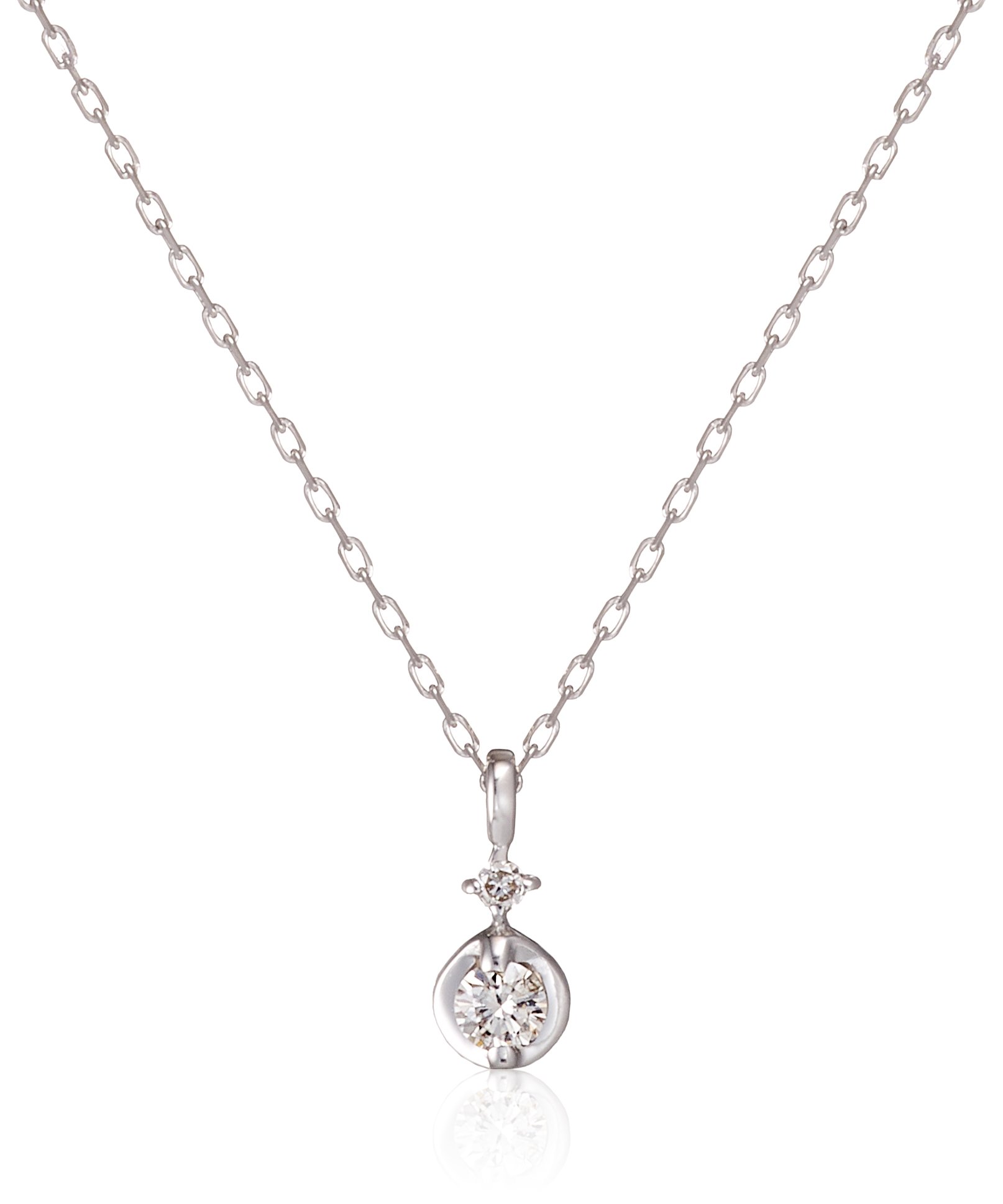 Amazon | [ブルーム] BLOOM ダイヤモンド K10 ホワイトゴールド 