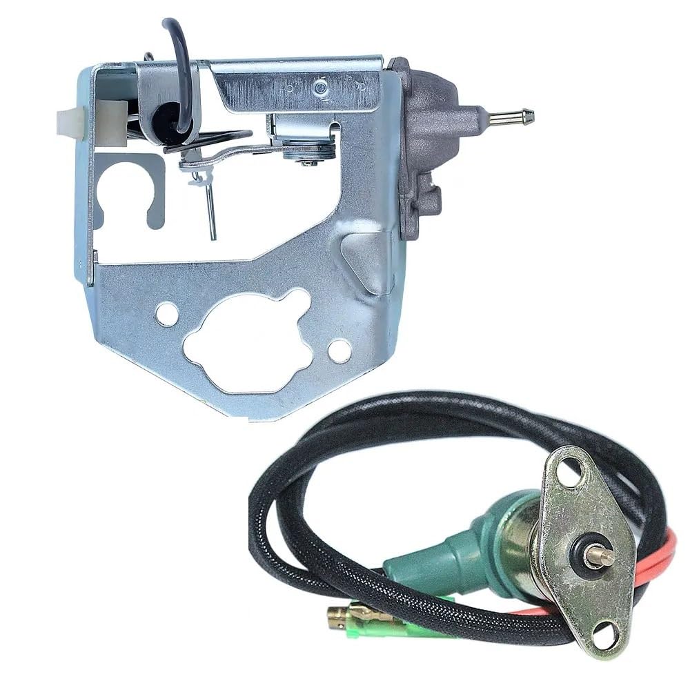 YGSDPLWZF Kit de solenoide de relé de Arranque de Soporte de Amortiguador de válvula de estrangulación de carburador Apto for Accesorios de cortacésped GX390 13HP GX 390 188F Pieza de Motor