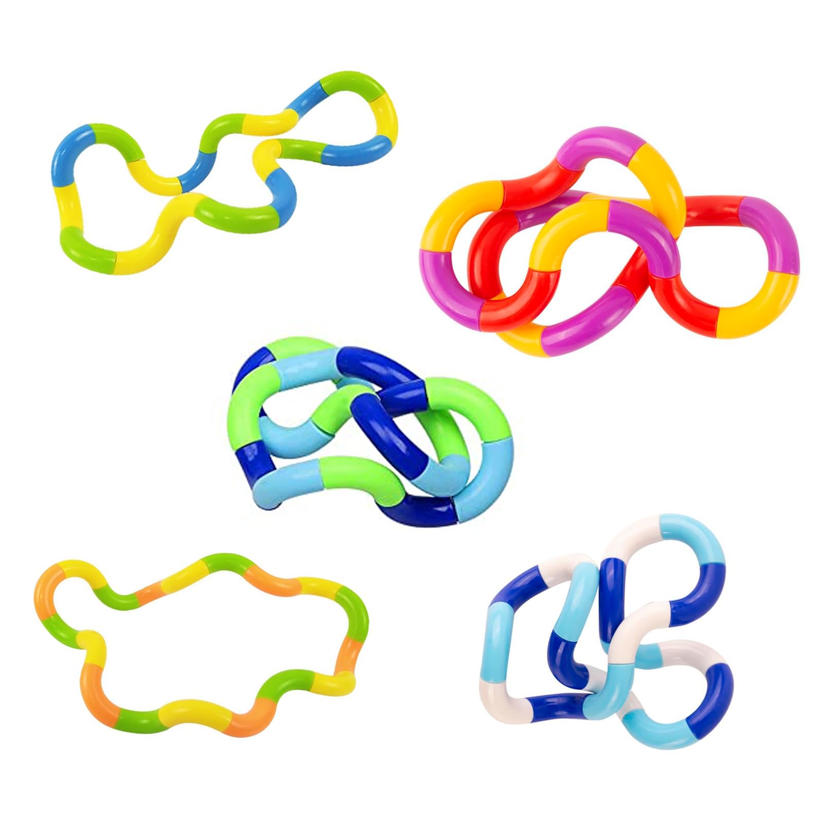 Fidget Twister, 5 sztuk zabawek ręcznych, antystresowych zabawek dekompresyjnych, dla autyzmu, dla dzieci i dorosłych