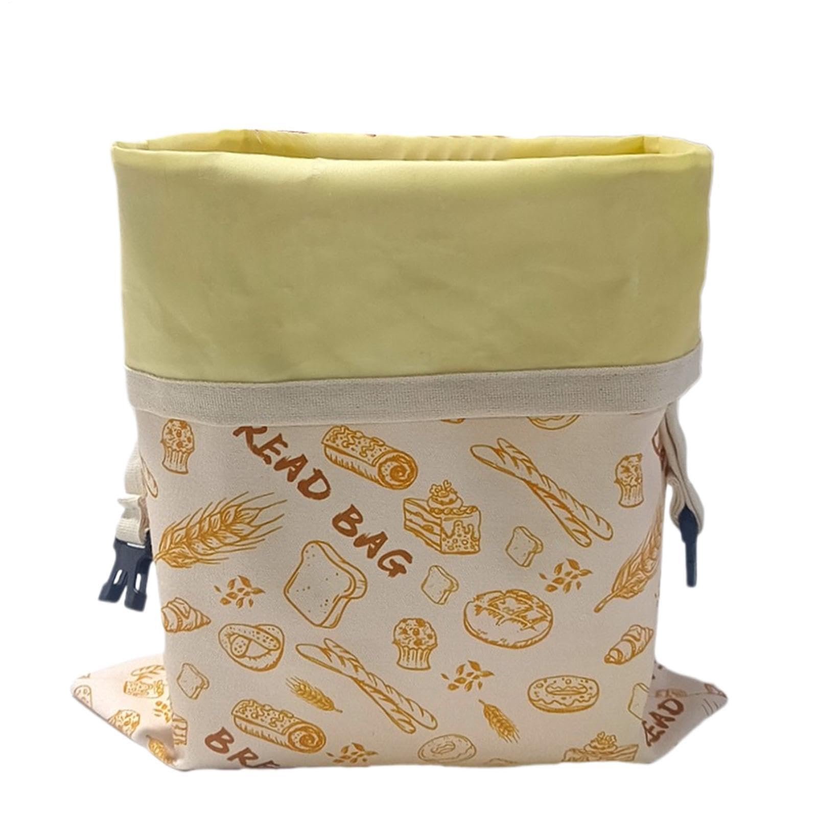 Contenedor de pan duradero y portátil de 30 x 39 cm para panadería y sándwich