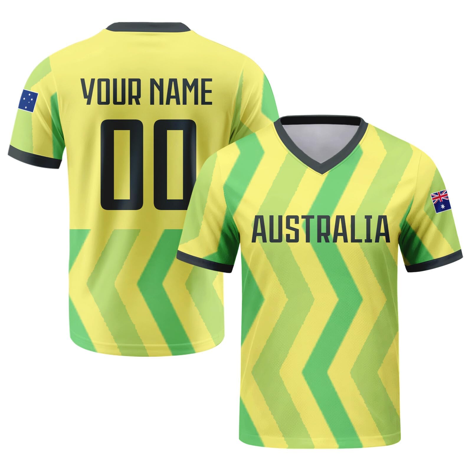 Custom 2026 National Soccer Jersey for Men Personalised Football Team Uniforms Jerseys Shirts Women Unisex A20 Australia Jerseys — image 1