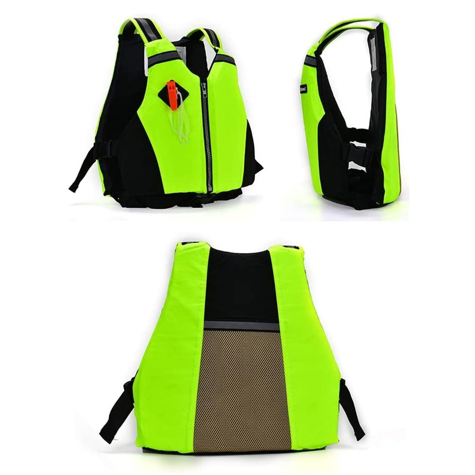 Neopren-Surfjacke mit Reißverschluss und Gürtel