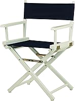 Vista 330 de Silla de Director de 18" Marco Blanco Lona Rosa