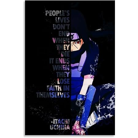 Amazon Com Naruto Uzumaki Anime Motivational Quotes Wall Decals Pop Art Gifts Portrait Framed Famous Paintings On Acrylic Canvas Poster Prints Artwork Geek 10x10 25 4cm X 25 4cm Posters Prints