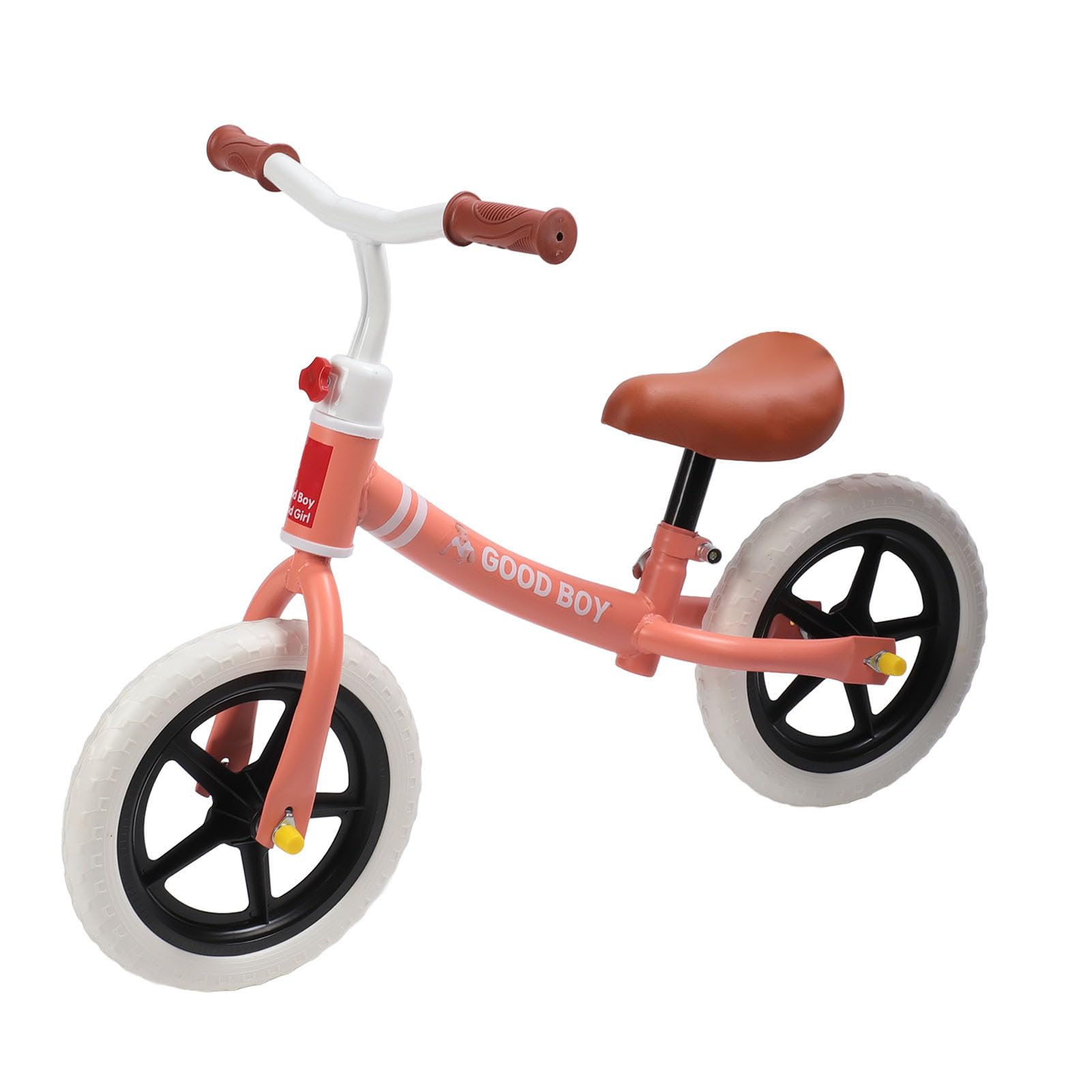 Toddler Balance Bike, Adjustable Seat No Pedal Training with Shock Absorption, for Kids 2-6 Years Old Boys Girls