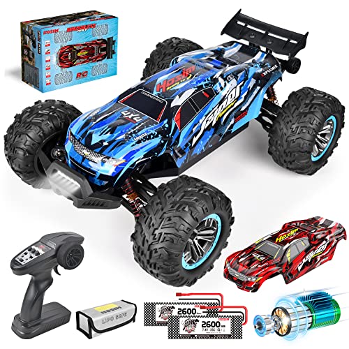 Hosim Brushless RC Cars, 1:10 68+ KMH High Speed Remote Control Car for Adults Boys, 4X4 All Terrains Waterproof Off Road Hobby Grade Large Fast Racing Buggy Toy Gift Monster Trucks