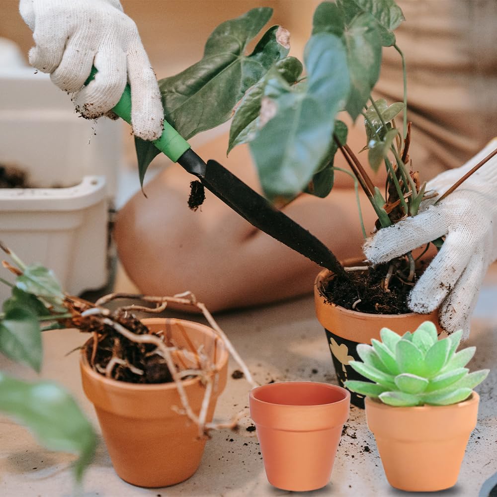 Mini 24 Macetas Terracota 5x5.5 Cm - Con Drenaje - Para Suculentas, Cactus, Manualidades  Macetas Barro, image size:1000x1000