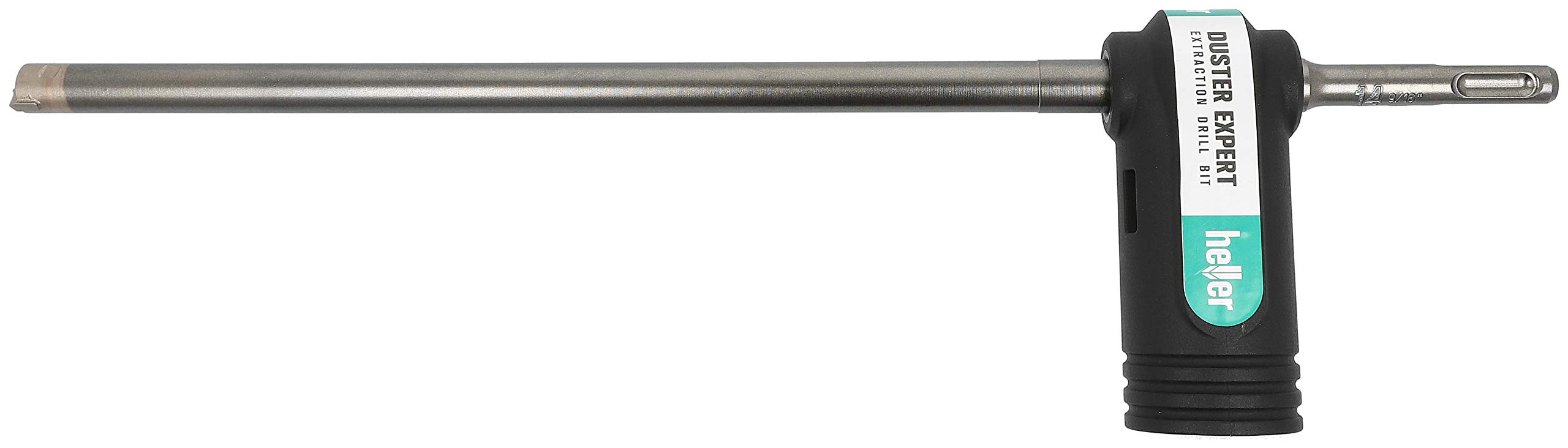 heller 1818 Duster Expert - Set di 3 punte per aspirazione, colore: Nero/Grigio