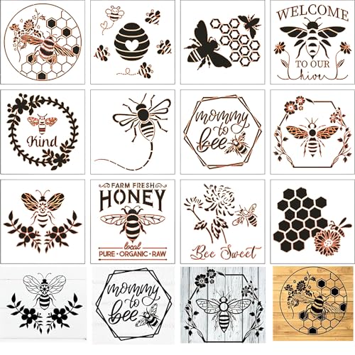 GORGECRAFT 6.3 Pollice Albero Della Vita Metallo Stencil Foglie Stencil Acciaio Inossidabile Foglia Pittura Modelli Riutilizzabili Strumento Diario per La Pittura su Legno, Legno Che Brucia
