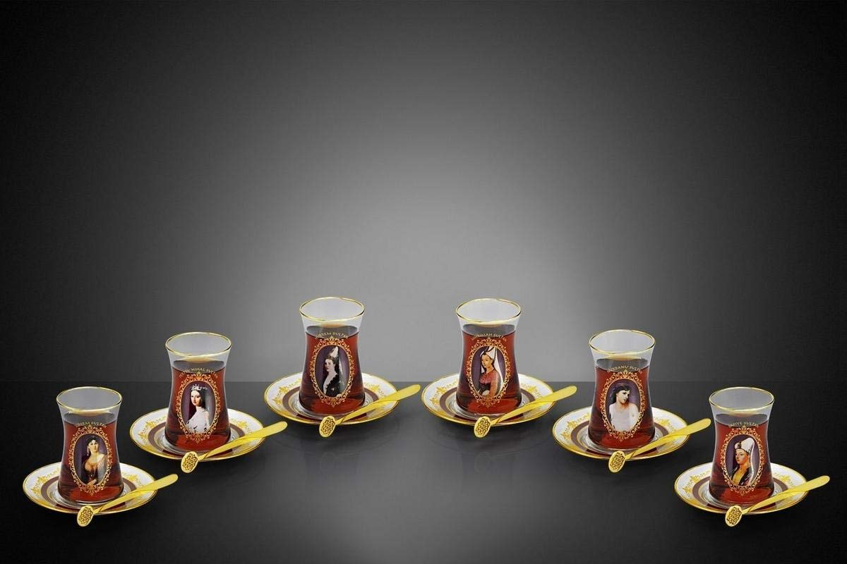 Decoristan Padişah Çay Seti 6'lı