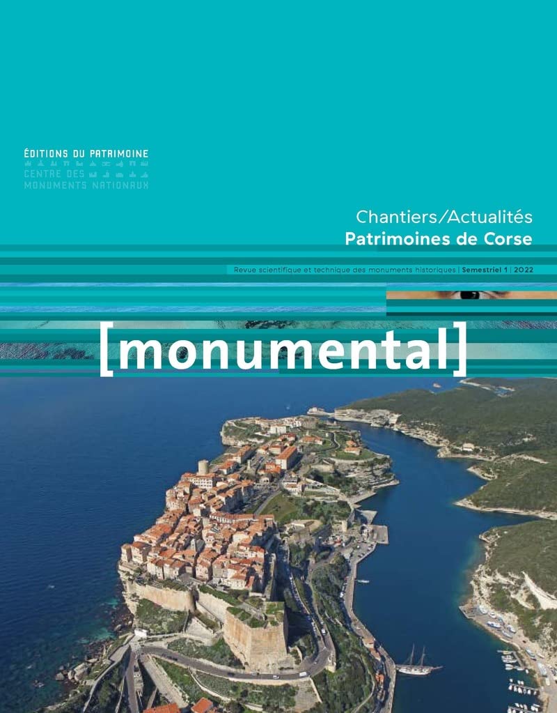 Monumental 2022-1 Patrimoines de Corse livre architecture histoire monuments revue art