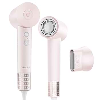 ANLAN 高速度ヘアドライヤー ANLAN ドライヤー 速乾 大風量 高速 ヘアドライヤー 2億
