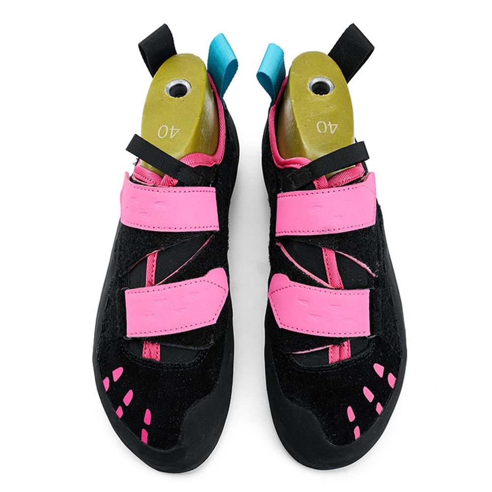 Scarpe da Arrampicata al Muro da Donna da Uomo Comode Bouldering Sneakers per Principianti Sport Rock Climbing