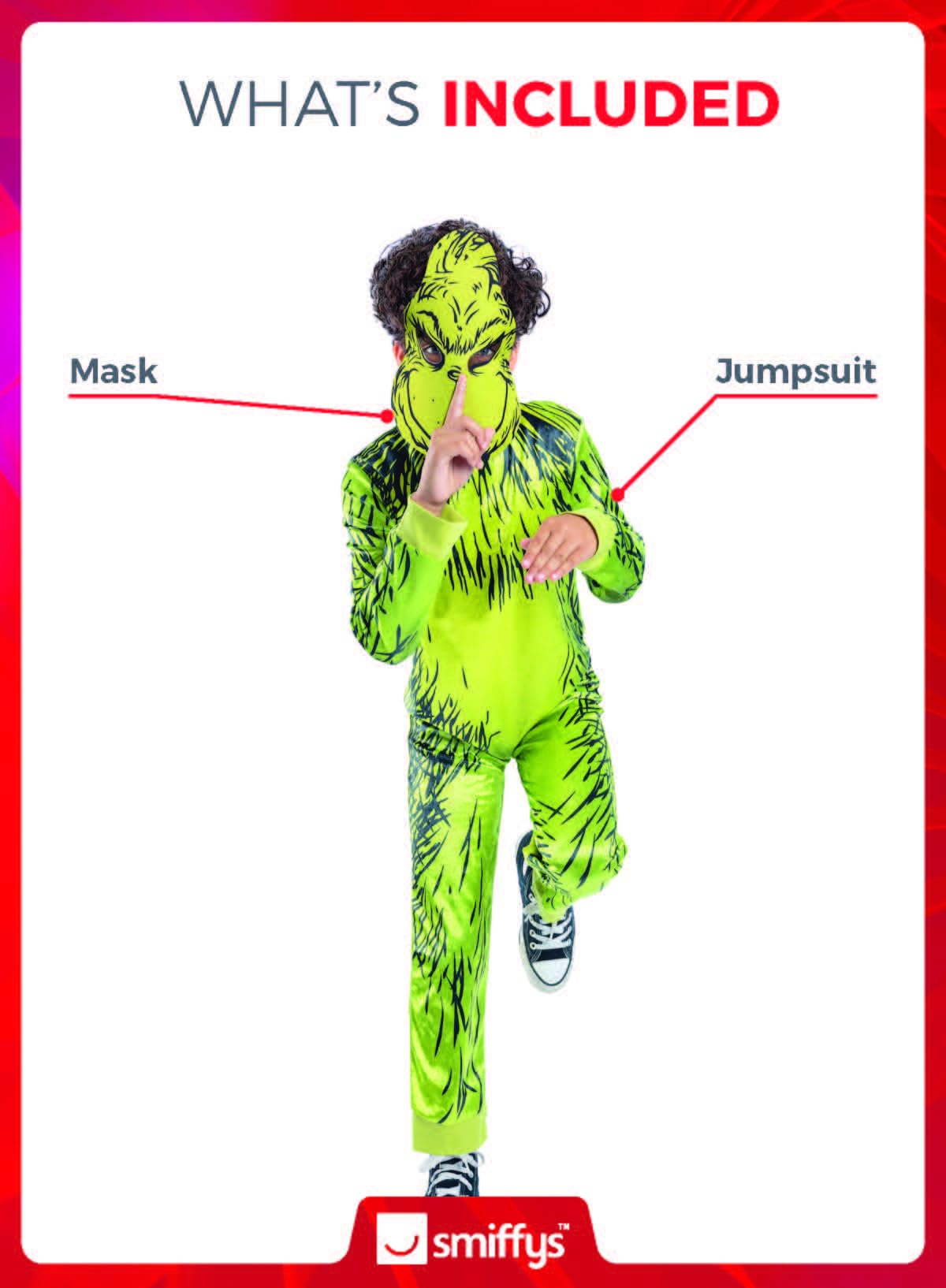 Smiffys Dr Seuss The Grinch Costume