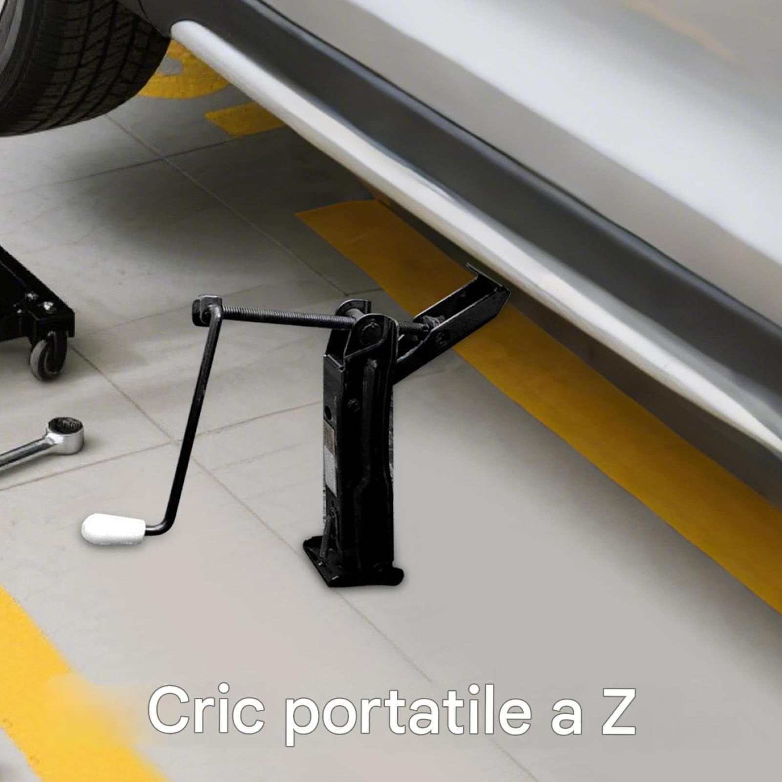 Cric Portatile Per Auto Cric A Z Compatto Per Automobili