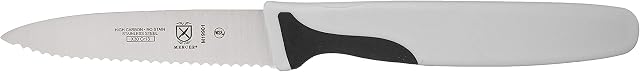 Mercer Culinary Millennia Black Handle 3" Paring Knife (Slim Serrated)
