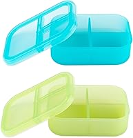 Vista 9 de Bumkins - Bolsas de silicona para bocadillos y sándwiches - Para almacenamiento, preparación de alimentos, bolsa de almuerzo - Reutilizable