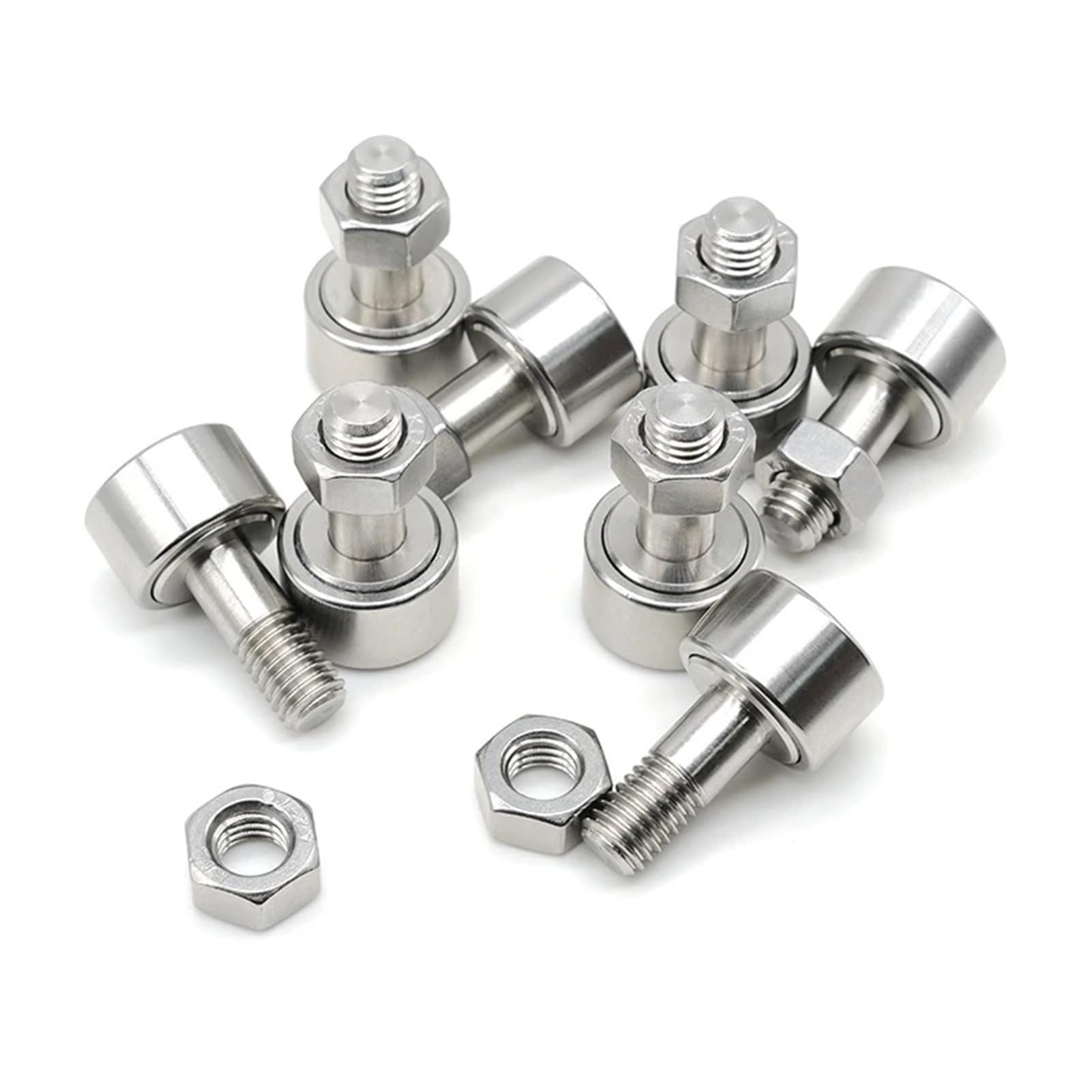 Cuscinetti a sfere a gola profonda 10Pc CFS6V Cuscinetto a rulli di scorrimento Cuscinetto a rulli di scorrimento M6X12X21,5 mm Cuscinetto a rulli ad aghi con bullone