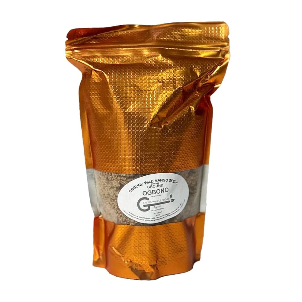 GWFs Ogbono Ground – 6.3oz Premium Nigerian Food Ingredient – Authentic West African Ogbono Seeds for Traditional Nigerian Soups and Stews
