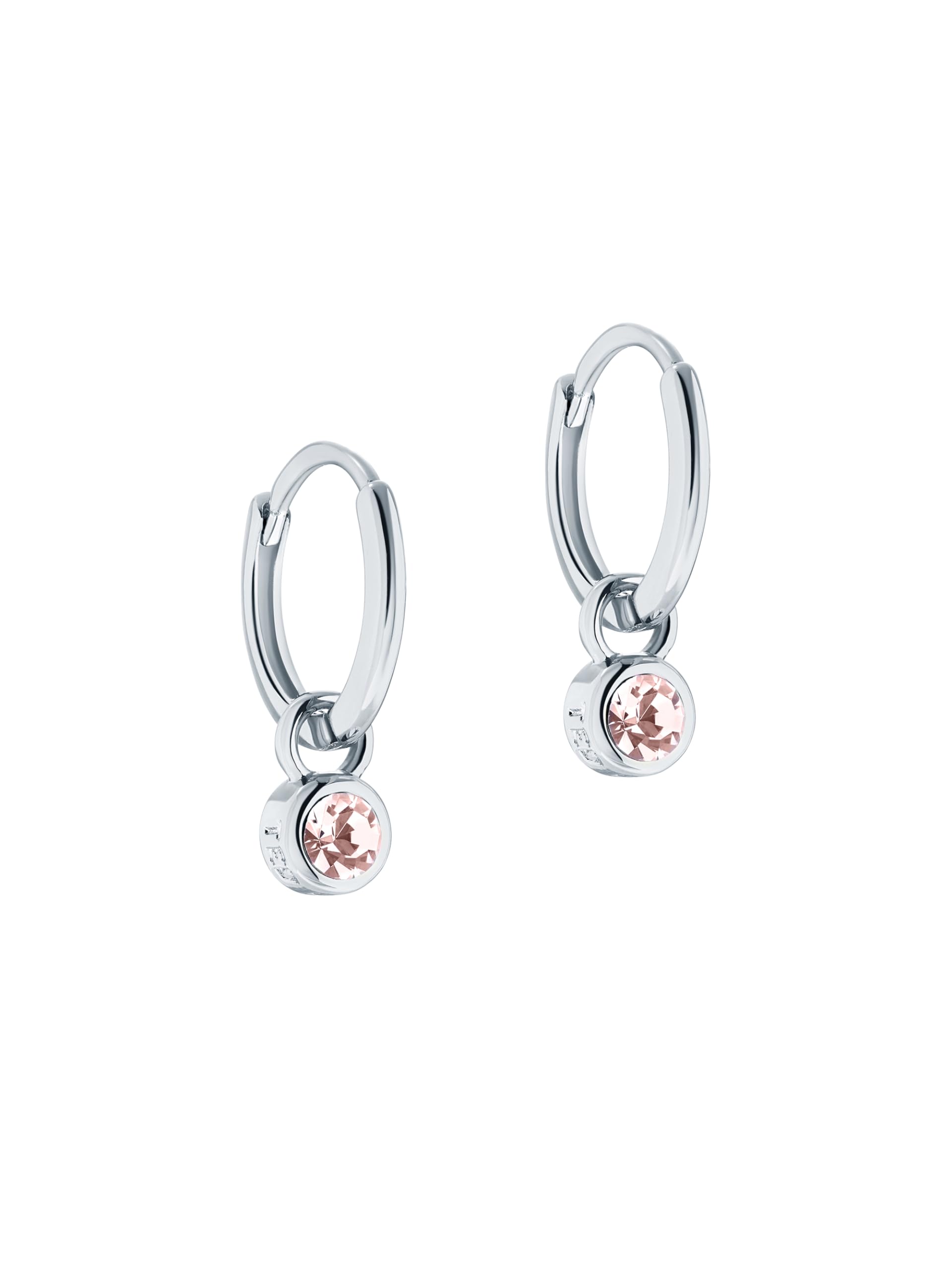 Sinalaa Crystal Huggie Hoop Earrings For Women