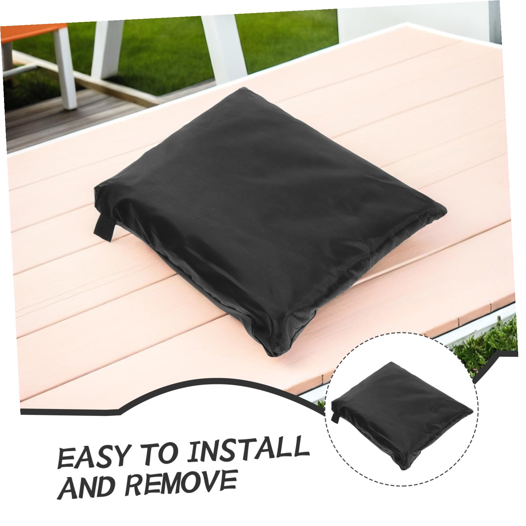 Toddmomy Wasserdichte Patio Sonnenschirm Schutzhülle mit Reißverschluss Polyester Wetterfest Passend Robust Installieren für Garten Terrasse und Winterlagerung