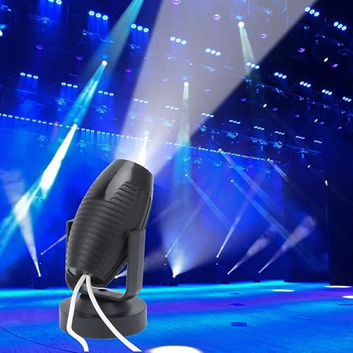 Miniatura 6 de Mini luz de inundación, lámpara decorativa LED portátil, ángulo ajustable para fiesta familiar, boda, al aire libre, interior (negro y blanco)