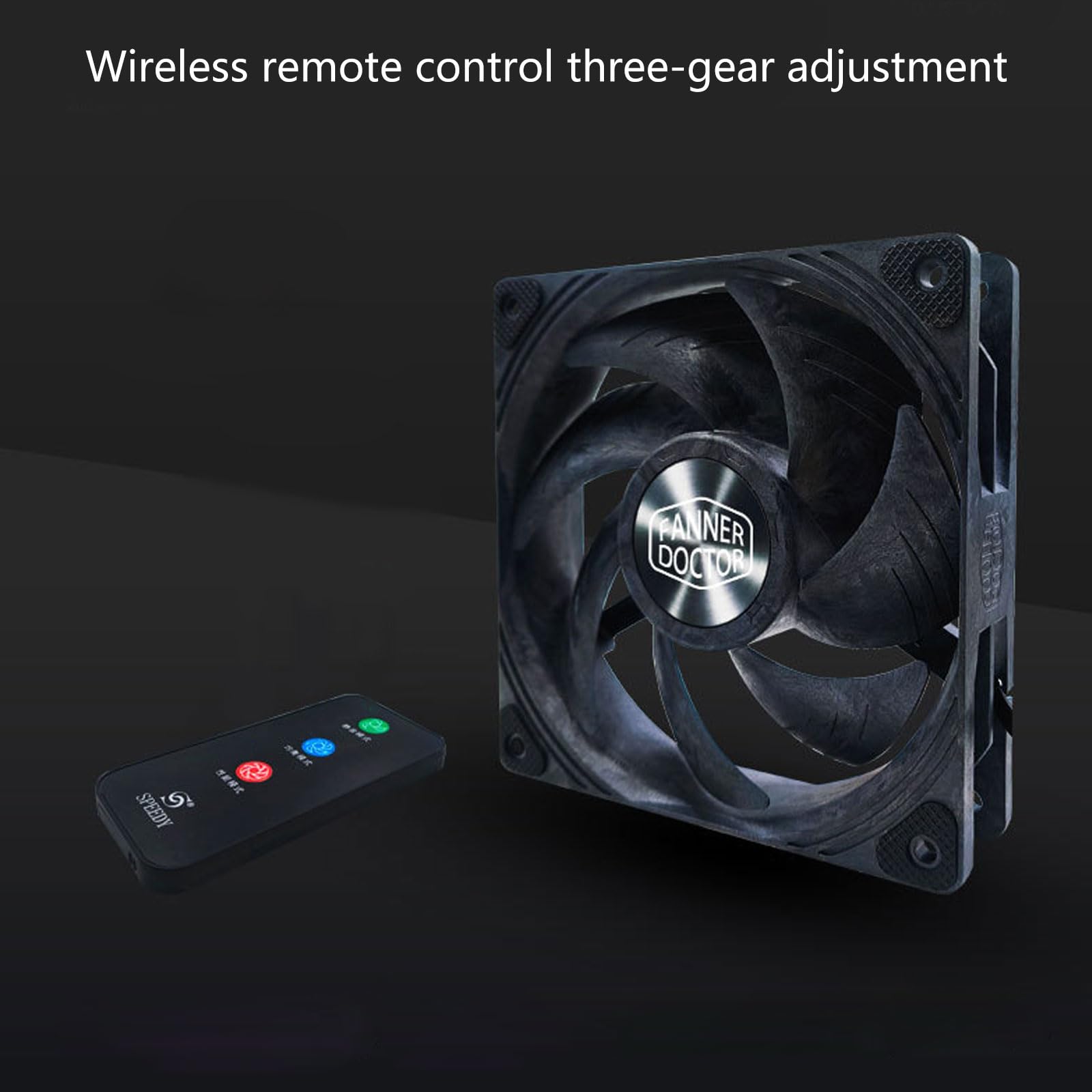 Ventola per da 120 mm Cuscinetti a doppia Resistente alle alte temperature per un ' efficiente dissipazione del calore Ventola raffreddamento per da gioco a basso rumore