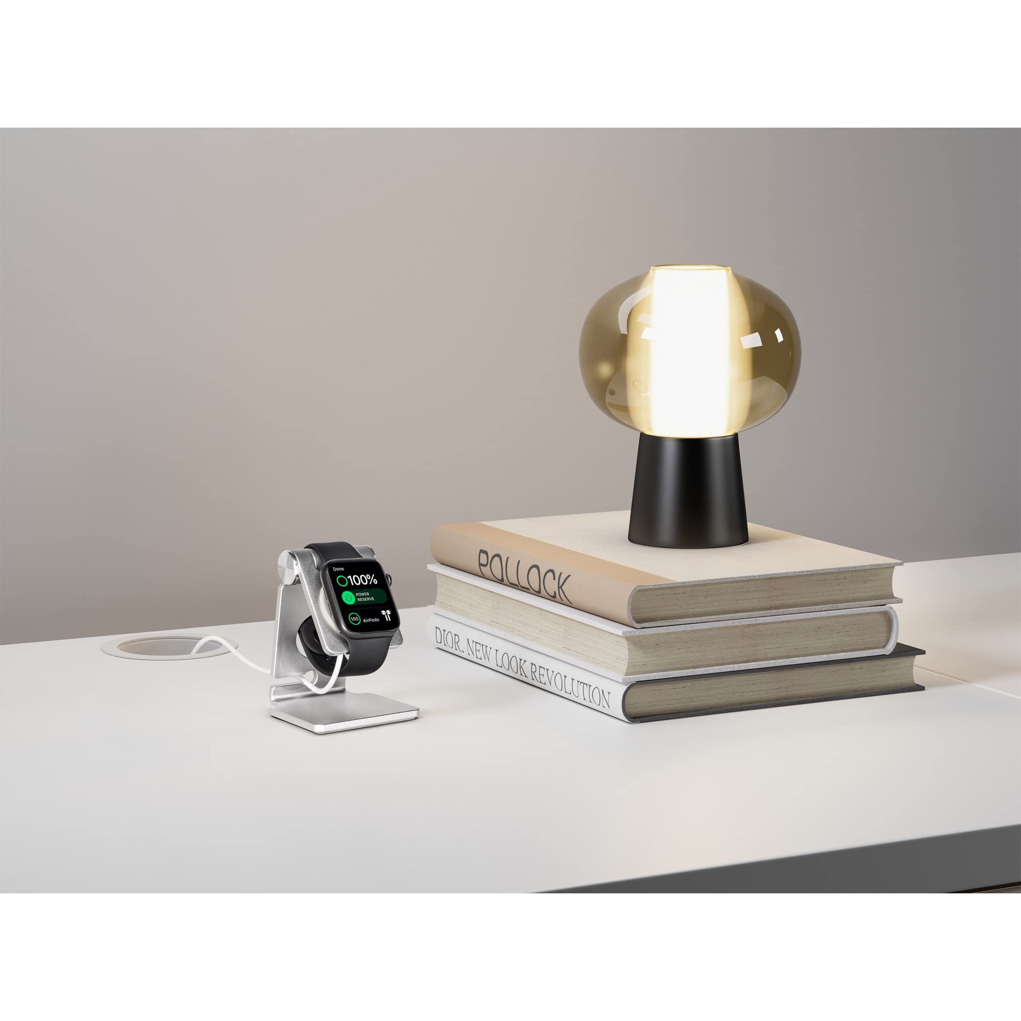 InLine® Aluminiowy uchwyt do zegarka Apple Watch