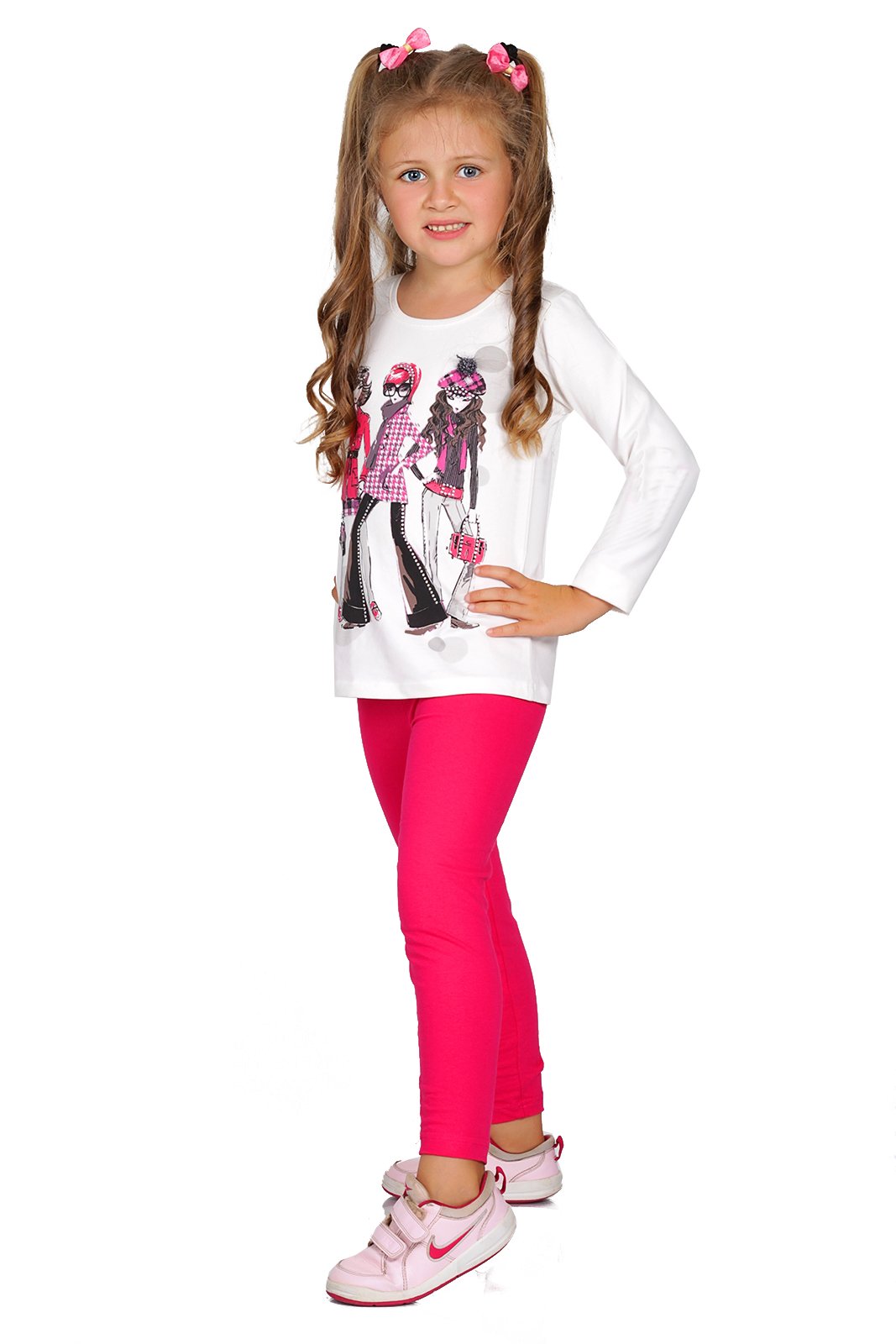 FUTURO FASHION Girls Children Full Length Plain Cotton Leggings Cycling Casual Wear Infant Trousers Leggings Solid Tights Pants for Kids — view 17