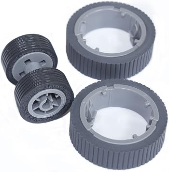 SLON New Scanner Brake and Pick Roller Set Compatible with Fi-7030 Fi-7160 fi-7260 fi-7140 fi-7240 fi-7180 fi-7280 PA03670-0001 PA03670-0002