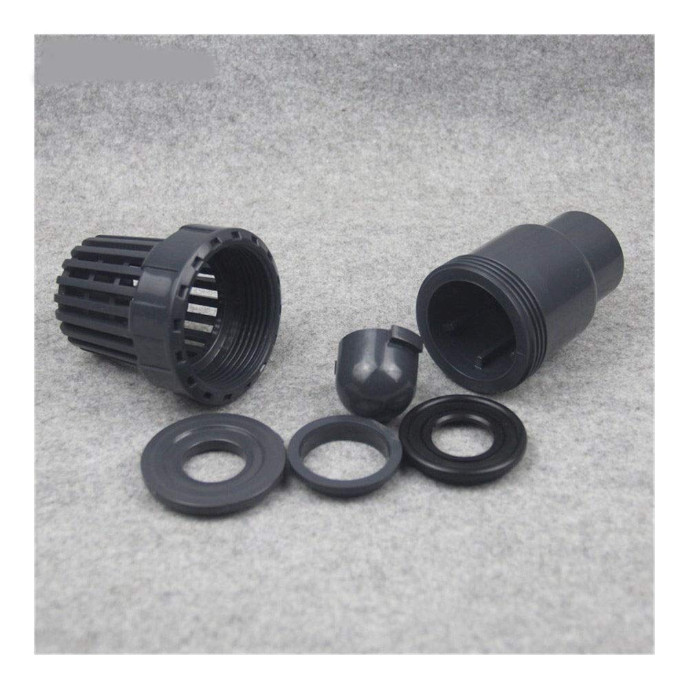 Filtro for Acqua in PVC ID 20 25 32 40 50 63 mm, valvola di ritegno in con Filtro, raccordi for Acquario(Inner Dia.50mm)