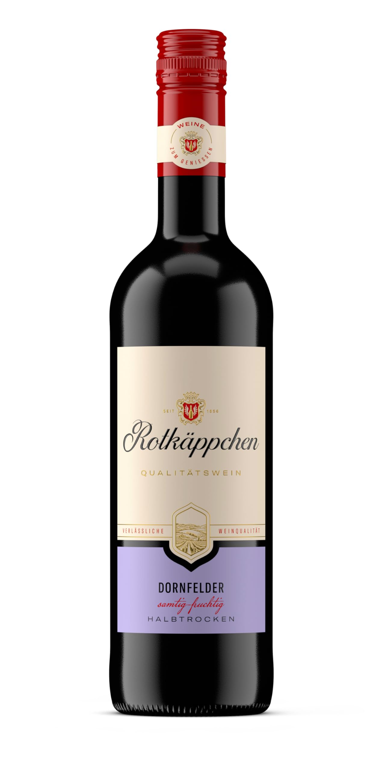Rotkäppchen Qualitätswein Dornfelder halbtrocken (6 x 0.75 l)
