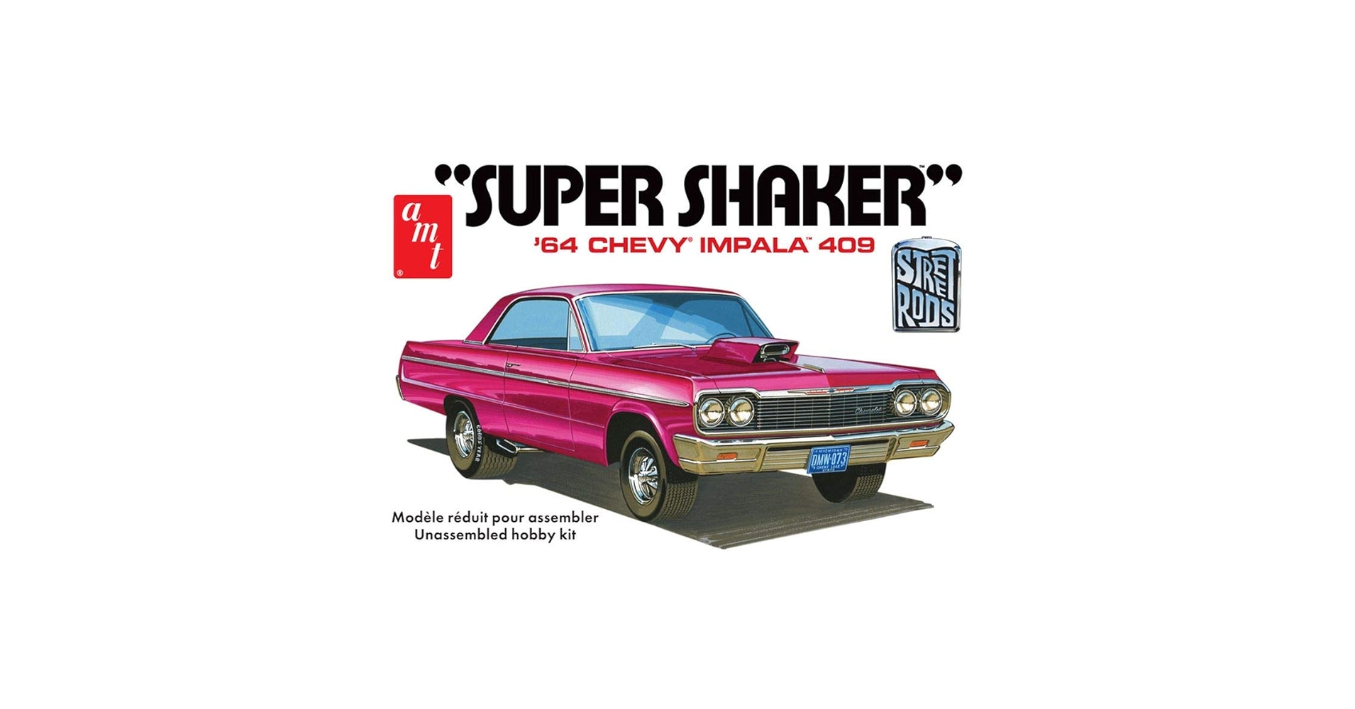(未使用･未開封品)　プラッツ 1/25 1964 シェビー・インパラ 409 スーパー・シェイカー プラモデル AMT917 kmdlckf Amazon | プラッツ 1/25 1964 シェビー・インパラ 409 スーパー