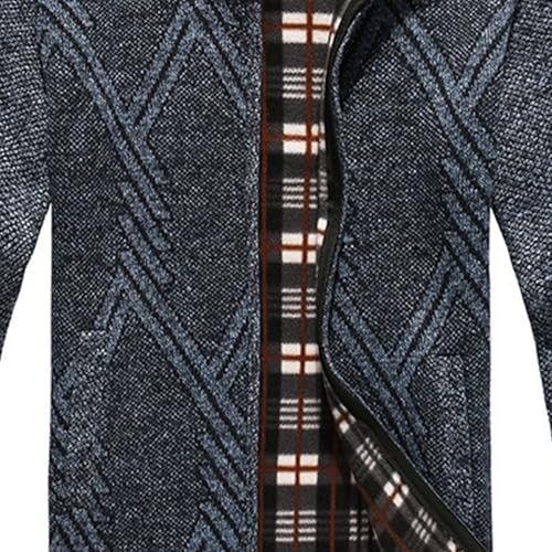 Chaqueta polar para hombre con cierre y bolsillos miniatura 2