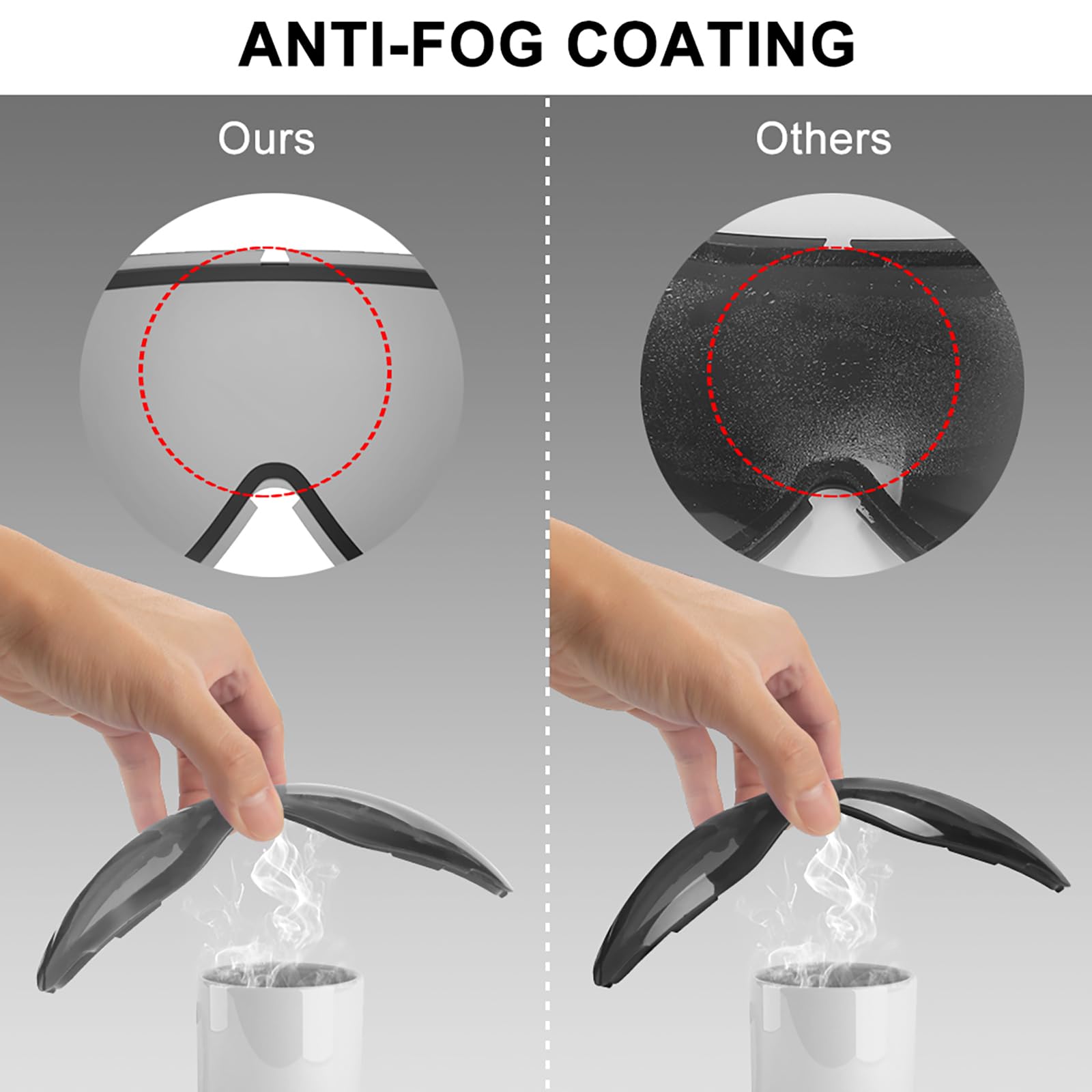 Findway Maschera da Sci Bambino 5~16 Anni Occhiali da Sci Maschera Sci Bambino Occhiali Sci OTG per Ragazzo Ragazza Anti UV Anti Nebbia Compatibile con Casco per Sci Snowboard Sport Invernali