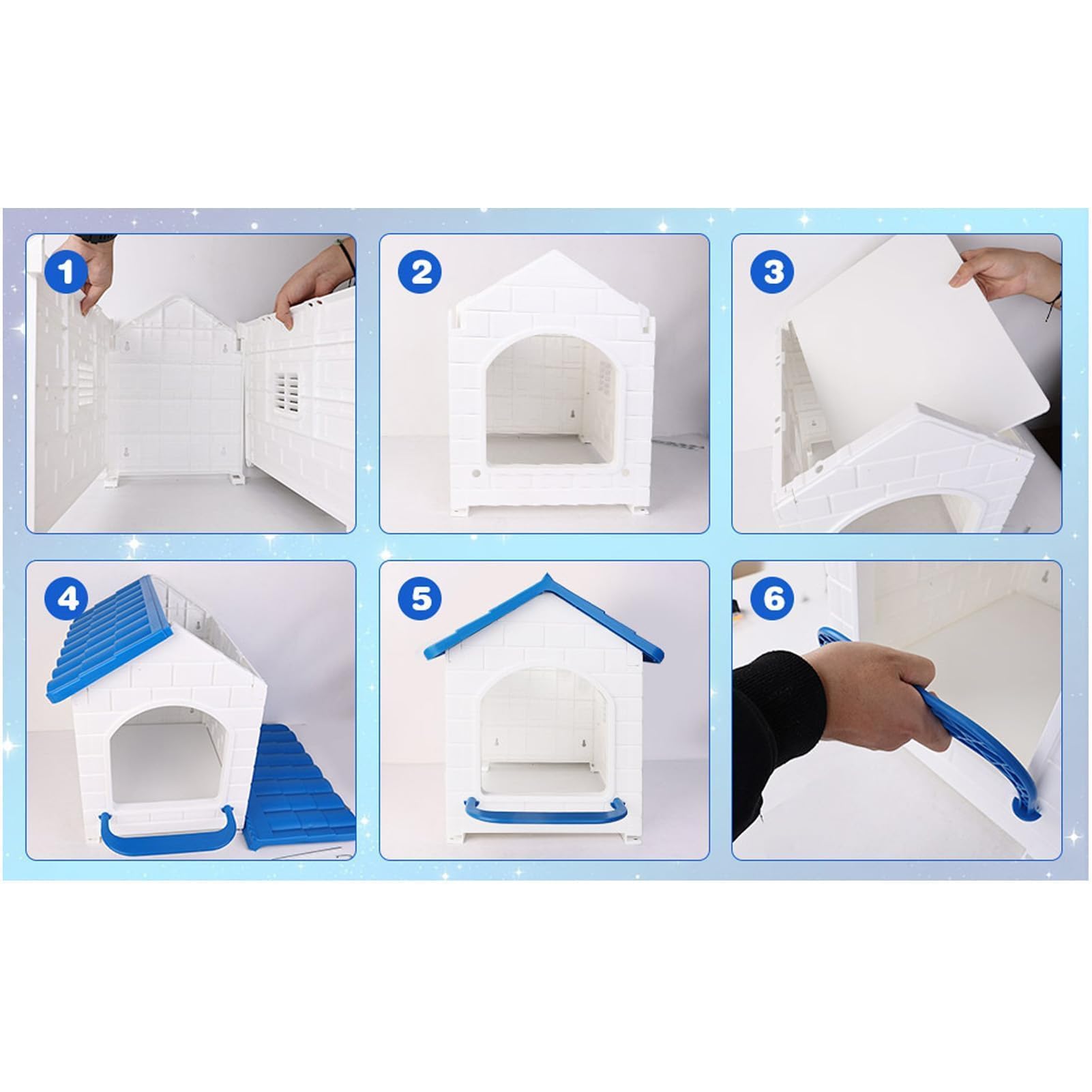 Caja Nido para Gallinas con Percha Limpiable para Pollitos, Nido para Gallinero