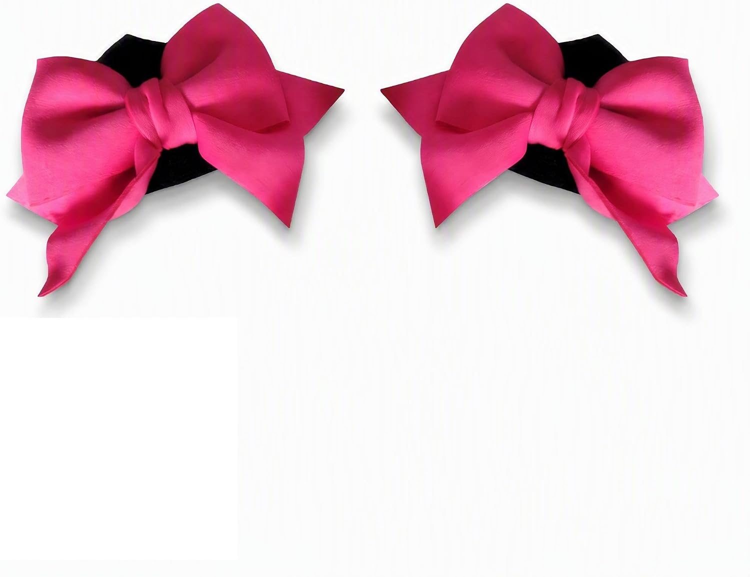 Cute Bow Helmet Decorations, Fashion Fabric Bow Helmet Decoration