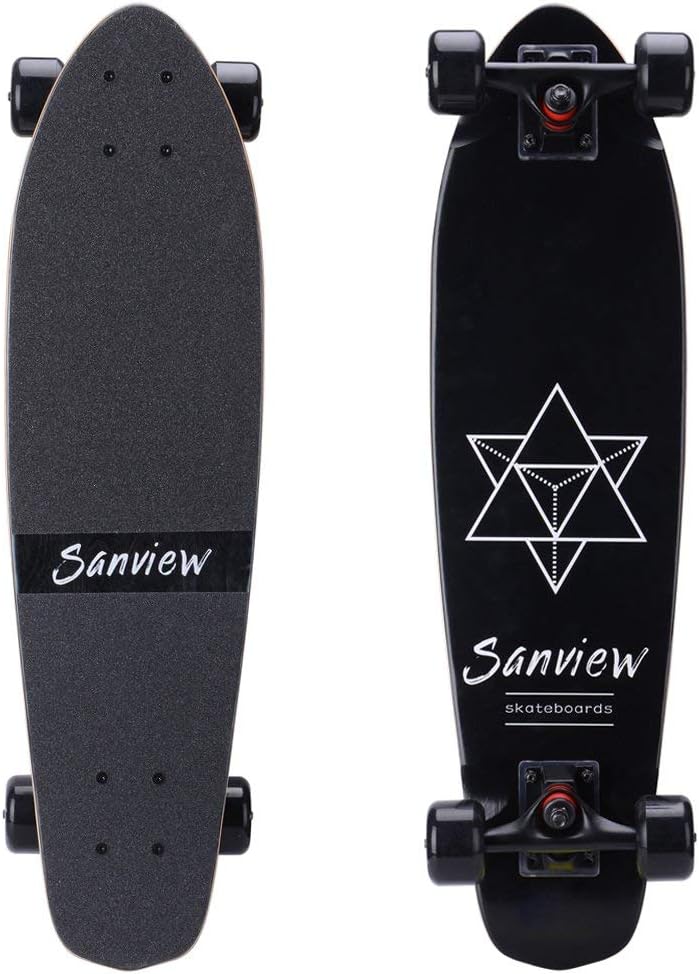 Complete 22 Inch Mini Cruiser Skateboard for Youths Beginners or Kids Green 2