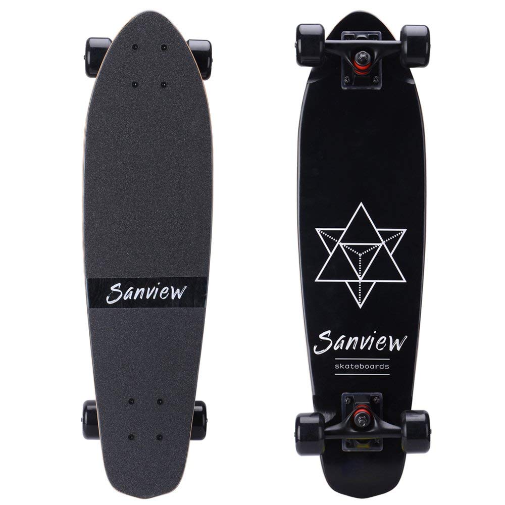 Complete 22 Inch Mini Cruiser Skateboard for Youths Beginners or Kids Green 2